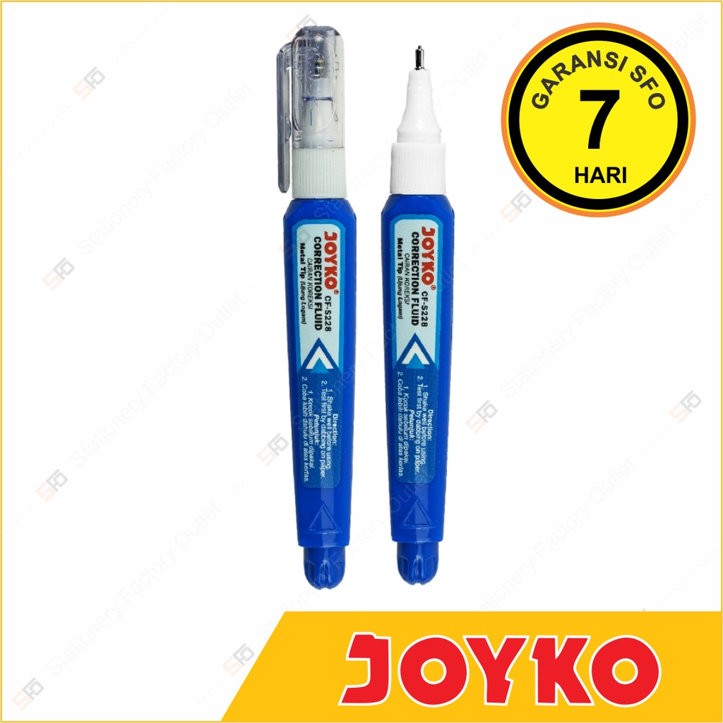 Jual Correction Pen Joyko Fluid Tip X CFS228 SFO Semarang Official