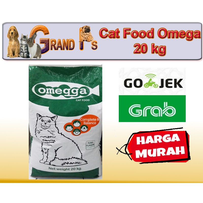 Jual Makanan Kucing Omega 20 kg Omega Cat 20 kg Cat Food Omega Shopee