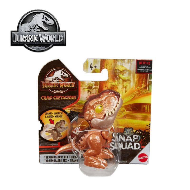 Jual Jurassic Park Camp Cretaceous Snap Squad Tyrannosaurus Rex