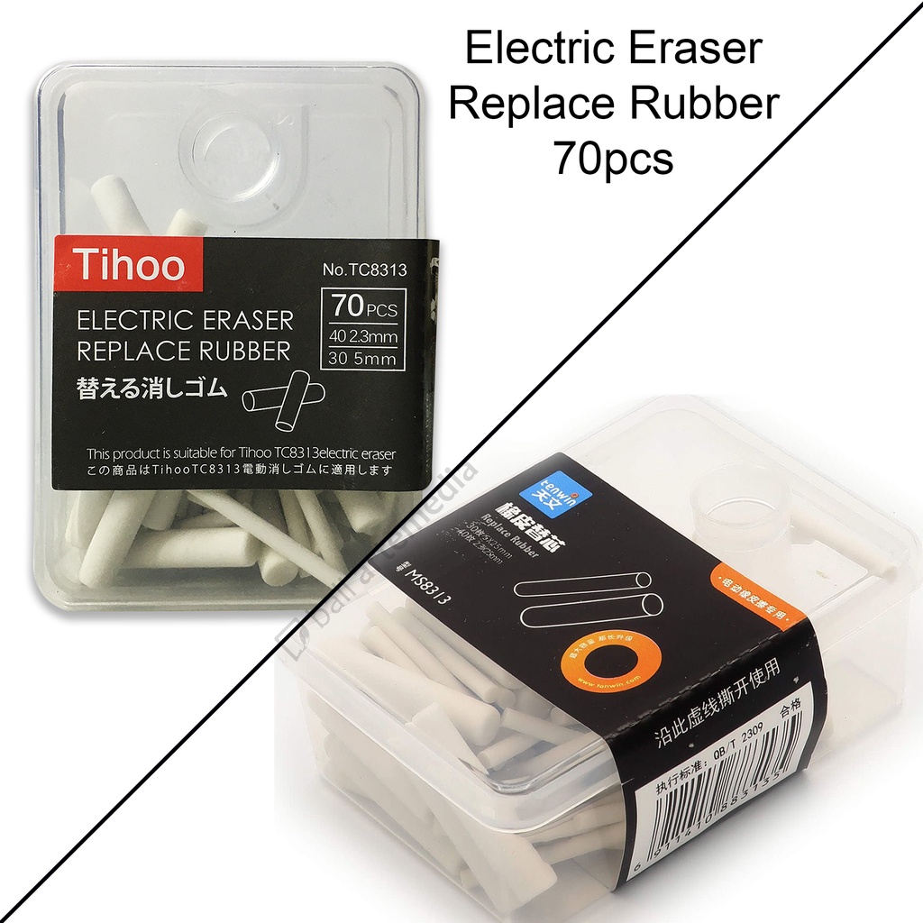 Jual Tihoo/Tenwin Electric Eraser Replace Rubber Shopee Indonesia