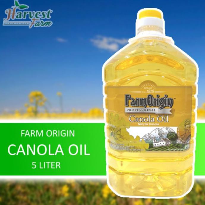 Jual Minyak Canola " Farm Origin " 5 liter Shopee Indonesia