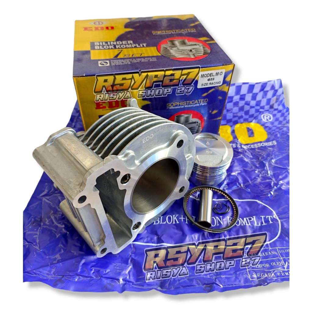 Jual Blok bore up mio racing piston 59 & 61 mm Shopee Indonesia