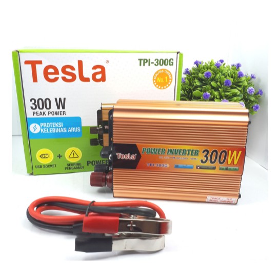 Jual Power Inverter Tesla DC to AC 300W TPI300G Shopee Indonesia