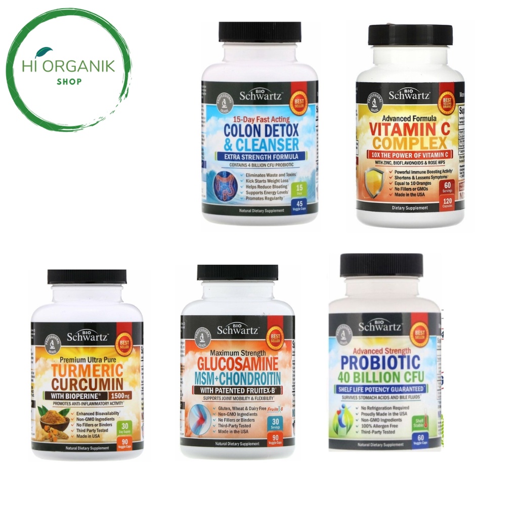 Jual Bioschwartz Advanced Strength Probiotic 40 Billion CFU 60 Cap