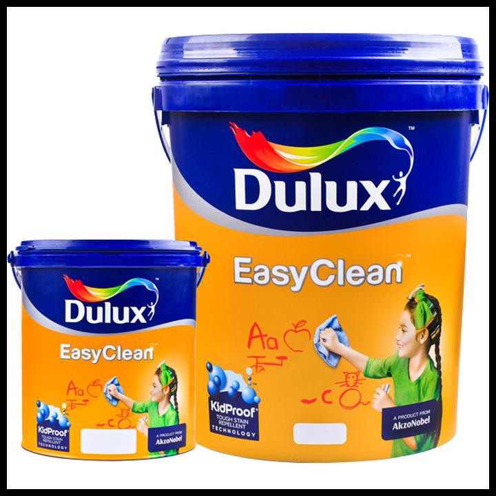 Jual Dulux Easy Clean Putih 1501 2,5L Gallon Cat Tembok Interior
