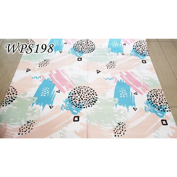 Jual Wallpaper Dinding Abstract List ratudinding Stiker Dekorasi Tembok