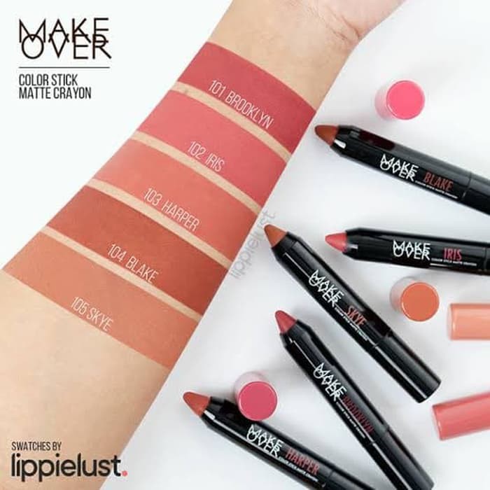 Jual ORIGINAL Make Over Color Stick Matte Crayon Lipstick Makeover
