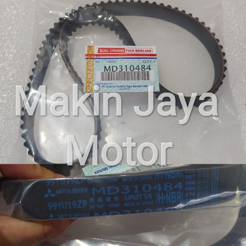 Jual timing belt pendek mitsubishi l200 / kuda diesel / l300 diesel