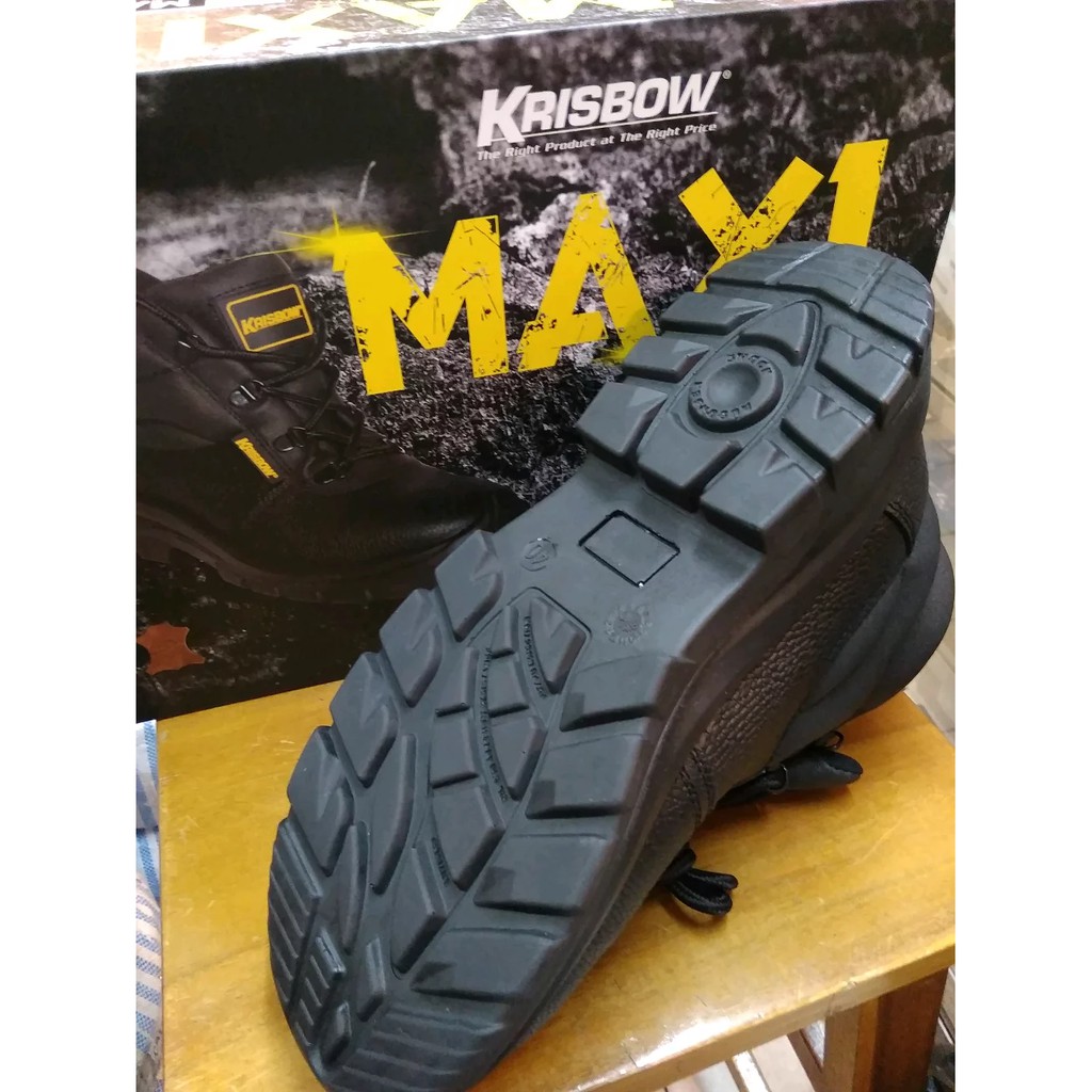 Jual Safety Shoes Krisbow Maxi 6 Inch Shopee Indonesia