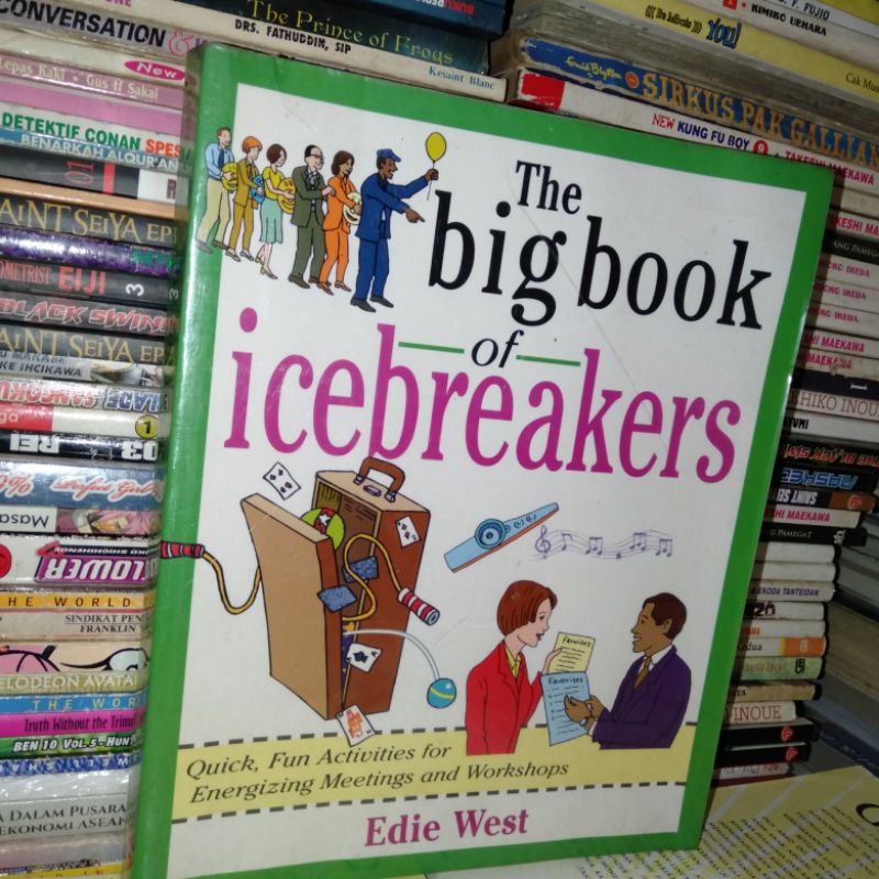 Jual ORIGINAL BUKU THE BIG BOOK OF ICEBREAKERS EDIE WEST Shopee