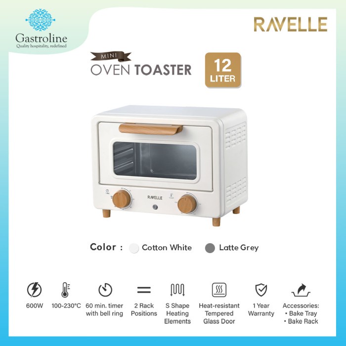 Jual Ravelle Oven Listrik Toaster Mini 12L Korean Mini Oven Toaster