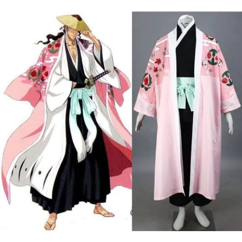 Jual Costume Shunsui Kyoraku Bleach 6th Division Captain Soul Society