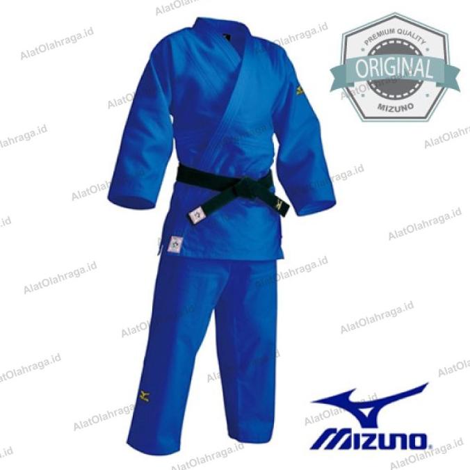 Jual Baju Judo Gi Mizuno Hayato Biru Shopee Indonesia
