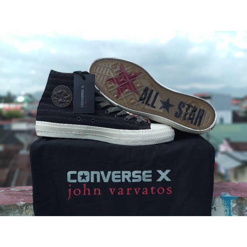 Jual CONVERSE X JOHN VARVATOS HERRINGBONE ORIGINAL SIZE 42,5 | Shopee