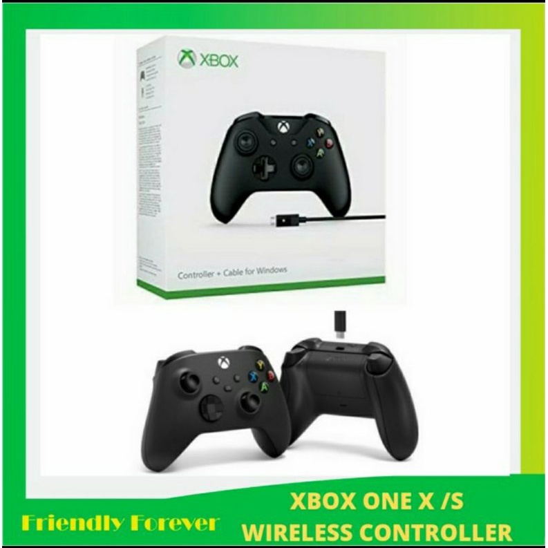 Jual Xbox Series S/X Wireless Controller Carbon Black with Cable / Xbox
