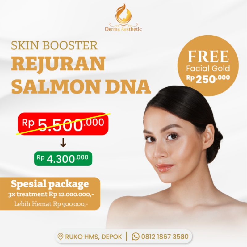 Jual DERMA Skin Booster Rejuran Salmon DNA Shopee Indonesia