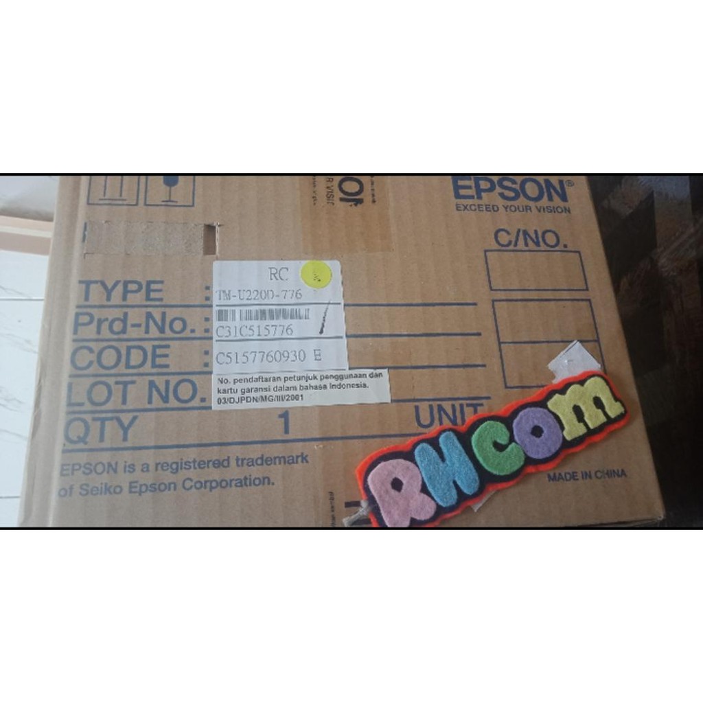 Jual PRINTER EPSON TMU 220 B (auto cutter) | Shopee Indonesia