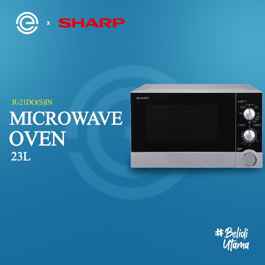 Jual SHARP Microwave Oven 23 Liter R21D0(S)IN Shopee Indonesia