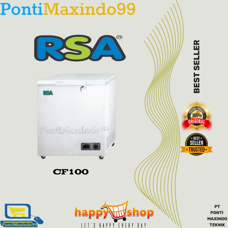 Jual CHEST FREEZER RSA CF100 Shopee Indonesia