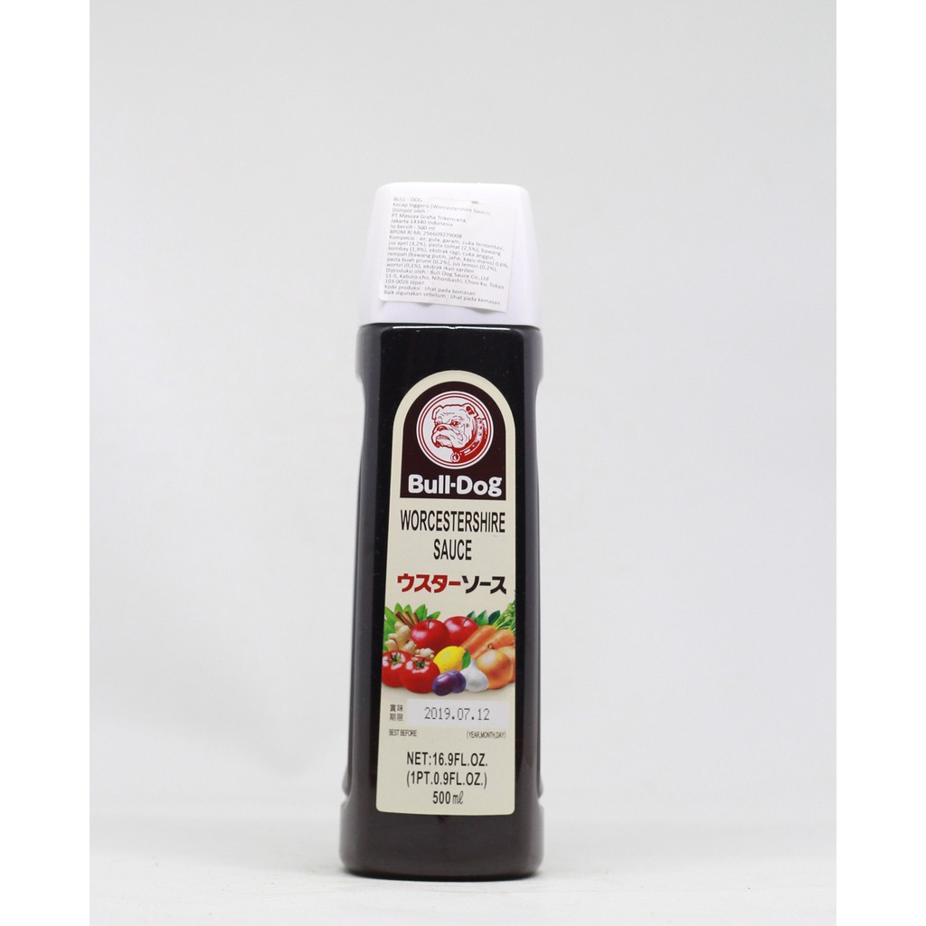 Jual Bulldog Worcestershire Sauce 500Ml Shopee Indonesia