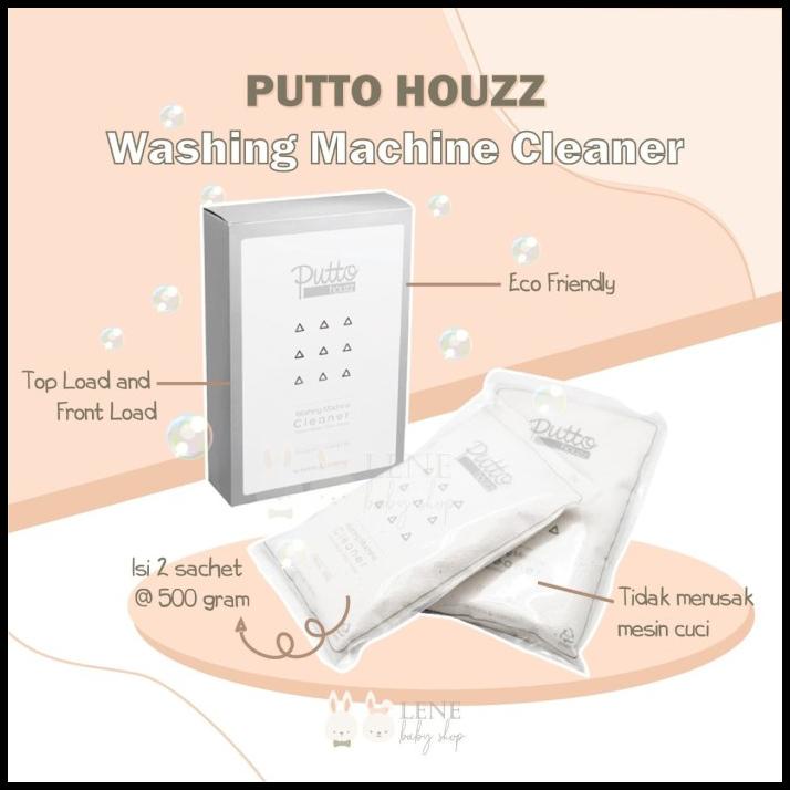 Jual Putto Houzz Washing Machine Cleaner (Isi 2 Pack) Shopee Indonesia