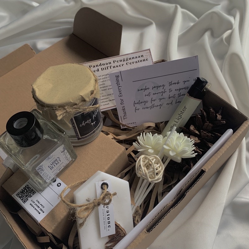 Jual hampers scented candle hampers diffuser hampers ulang tahun