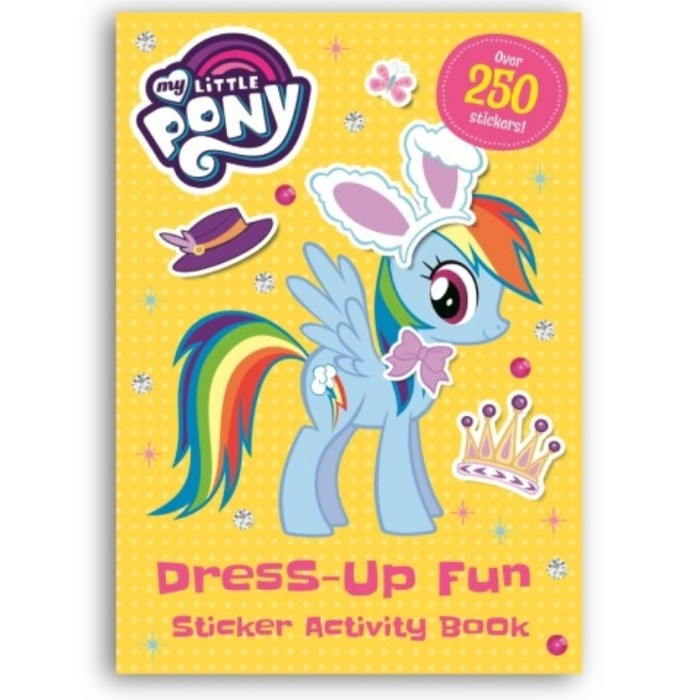 Jual My Little Pony Sticker Activity Book rainbow dash pinkie pie buku