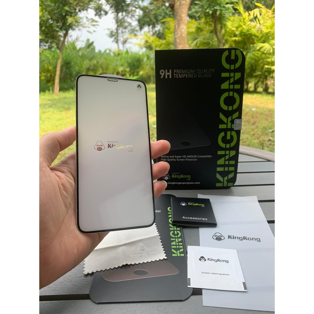 Jual Tempered Glass Kingkong Anti Gores Full Lem Shopee Indonesia