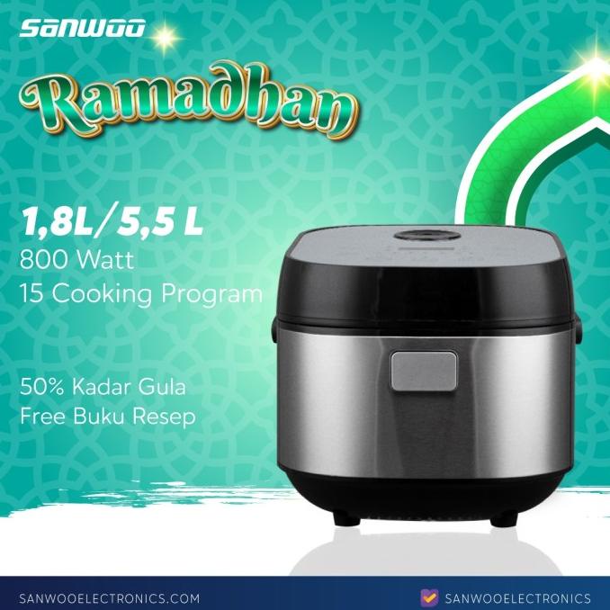 Jual Sanwoo Multifunction Low Sugar Rice Cooker Shopee Indonesia