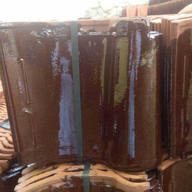 Jual Genteng keramik KIA Coco brown Shopee Indonesia