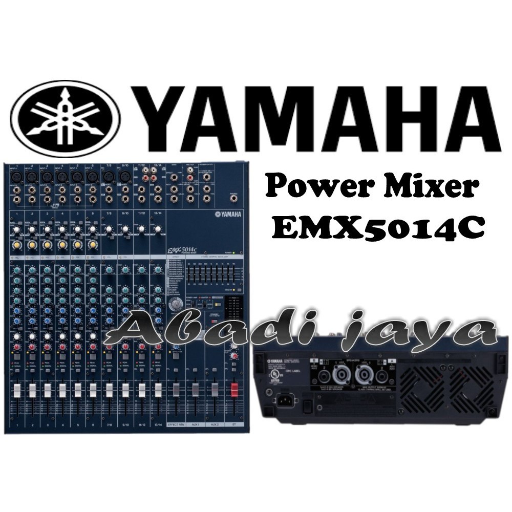Jual Power Mixer Audio Yamaha EMX 5014C EMX5014C ORIGINAL Garansi Resmi