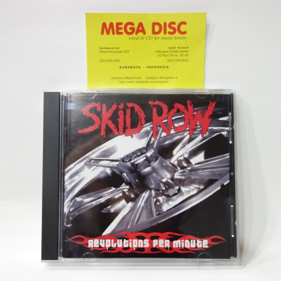 Jual CD Skid Row Revolutions Per Minute Album Audio Lagu Musik