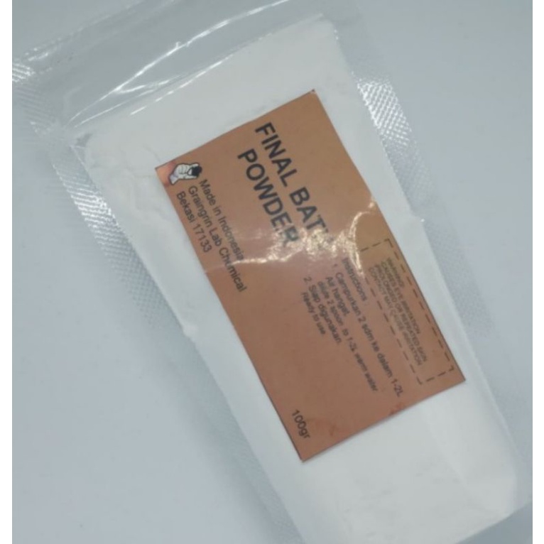 Jual Graingrinlab Final Bath Powder Film Remjet Removal Shopee