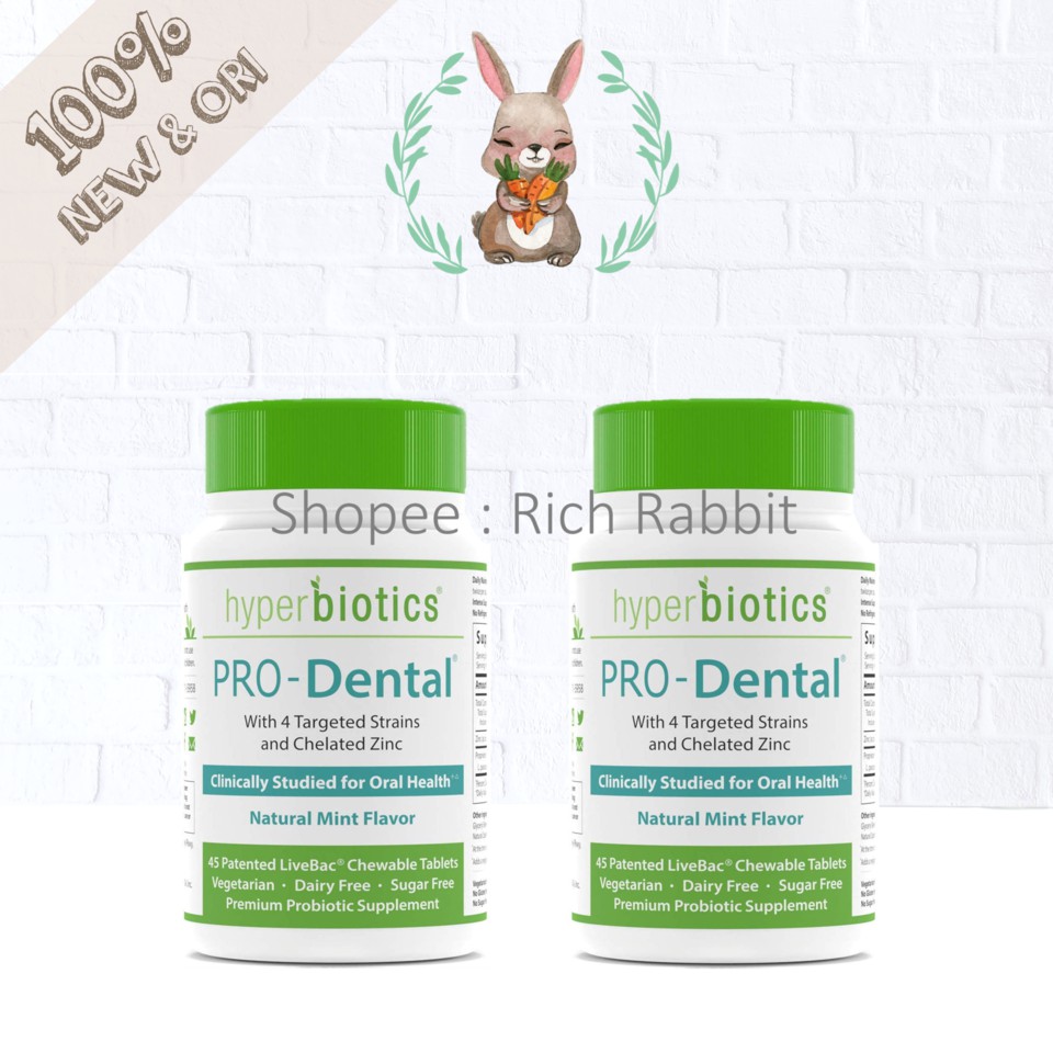 Jual PRODental Probiotics for Oral & Dental Health Freshens Breath