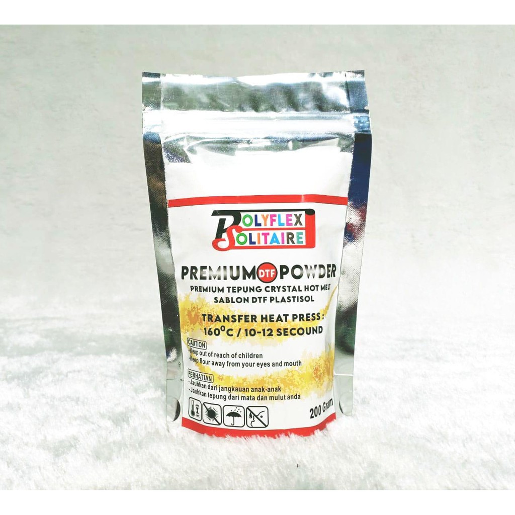 Jual Solitaire Tepung Powder Crystal PU Hot Melt Adhesive Untuk Sablon
