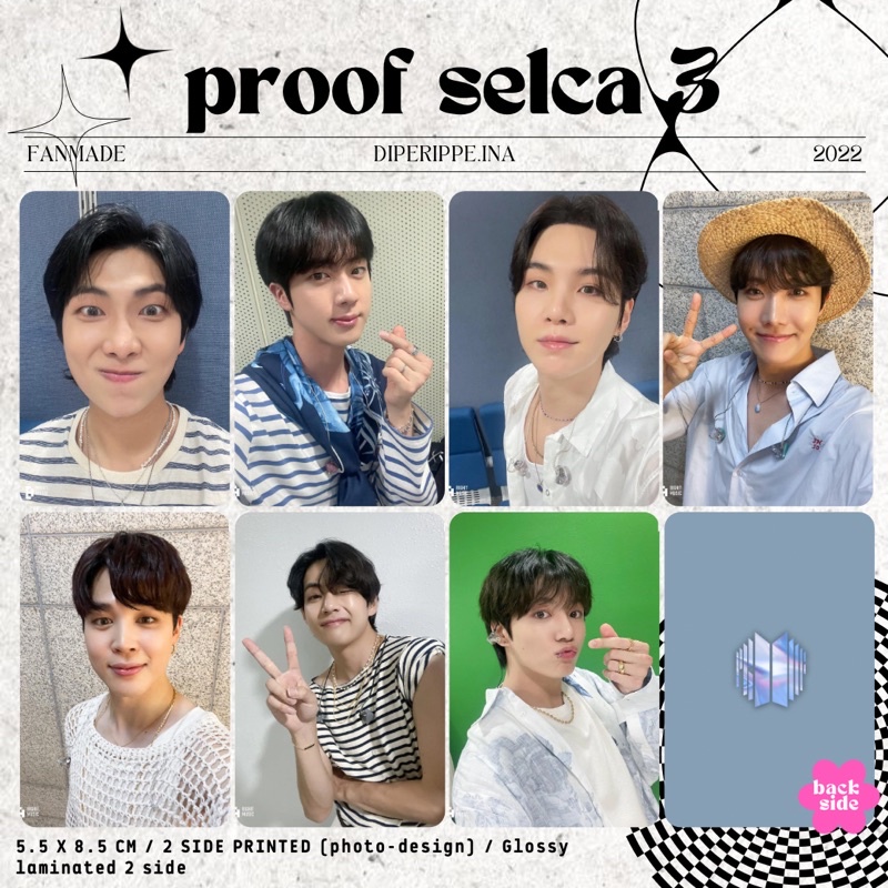 Jual (FANMADE) BTS PHOTOCARD POLAROID COMEBACK STAGE PROOF YET TO COME