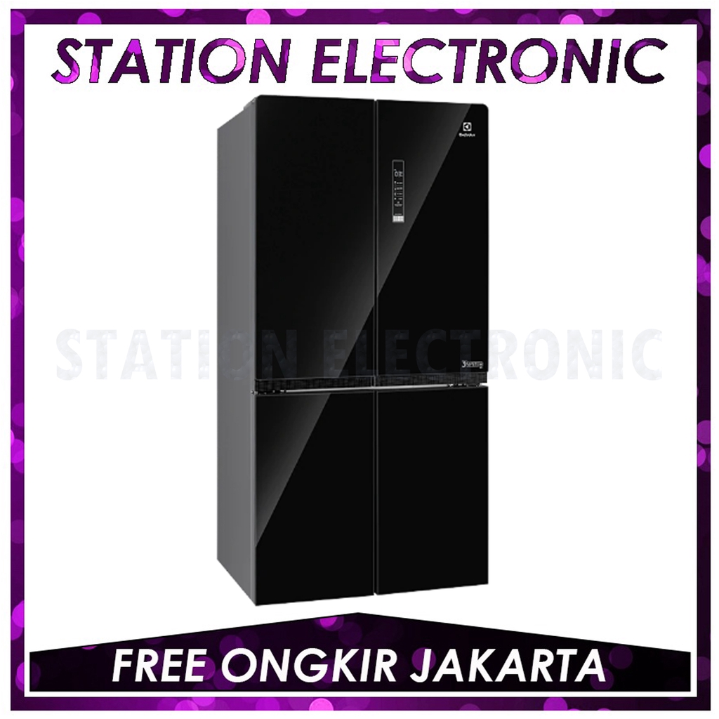 Jual Electrolux EQE6909AB Kulkas Side by Side Quatro NutriFresh