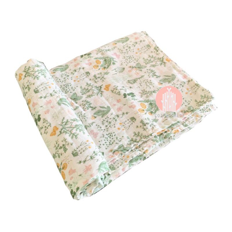Jual Cozy by Chloe Muslin Swaddle 70 Bamboo 30 Cotton Shopee