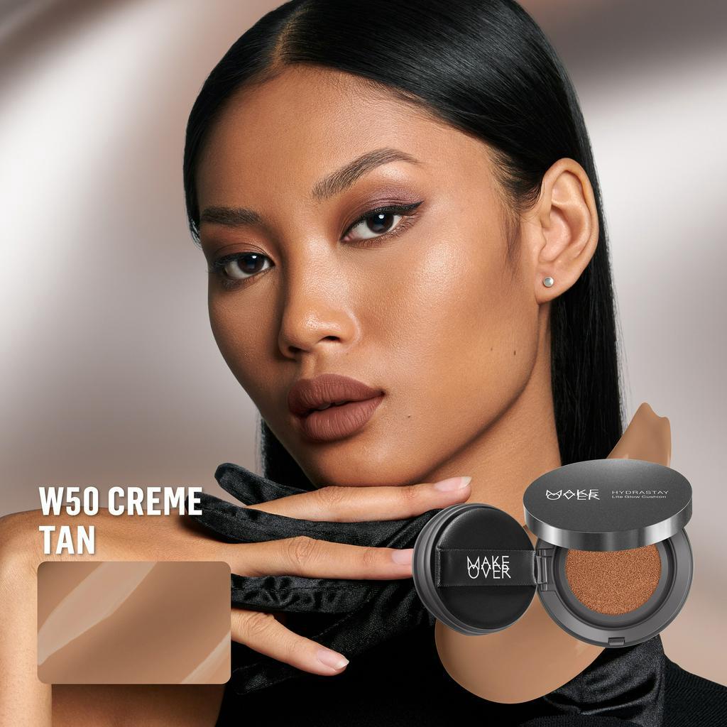 Jual [NEW SHADES] MAKE OVER Hydrastay Lite Glow Cushion 15 g Cushion