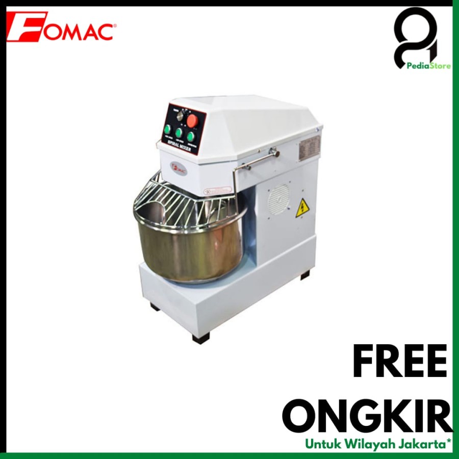Jual Fomac Spiral Mixer SMXHS20B / 20L Mesin Pengaduk Adonan Roti