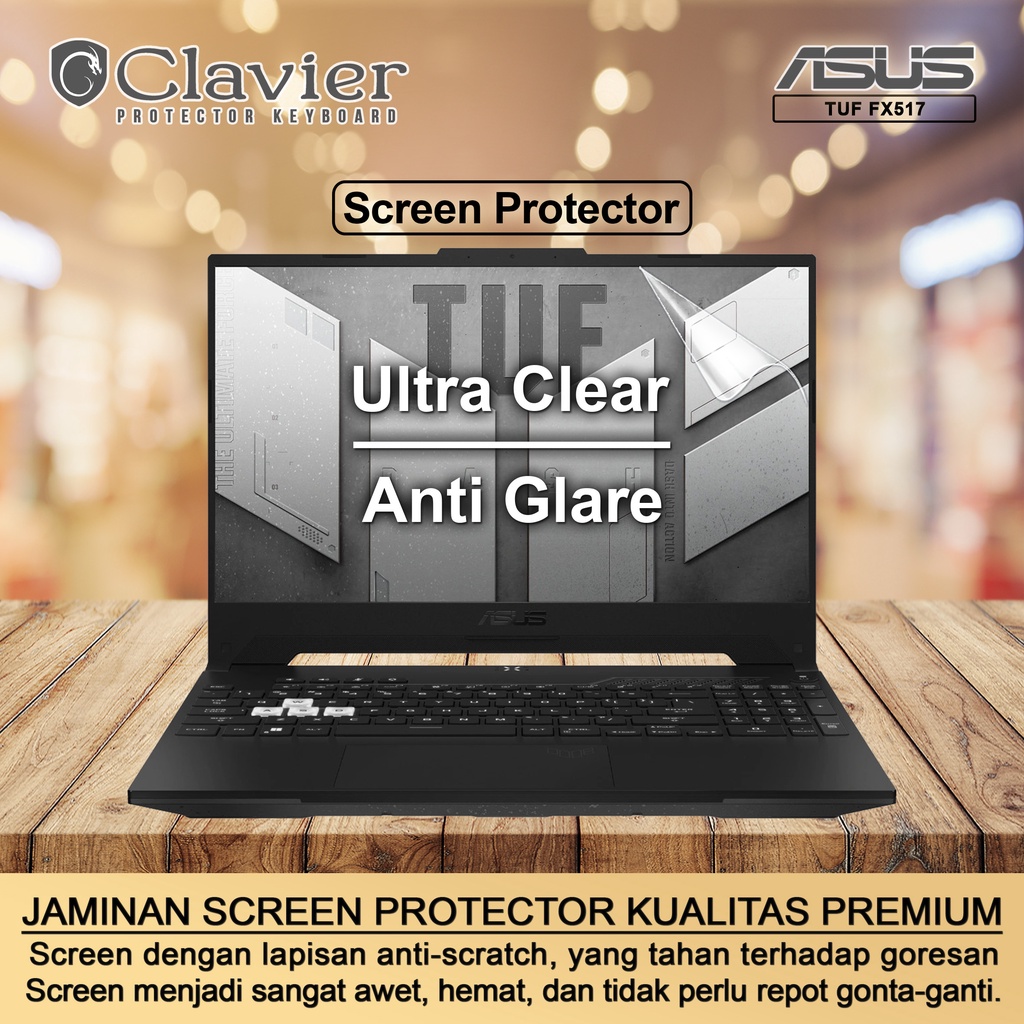 Jual Cover Keyboard Screen Protector Garskin Laptop Anti Gores Asus TUF