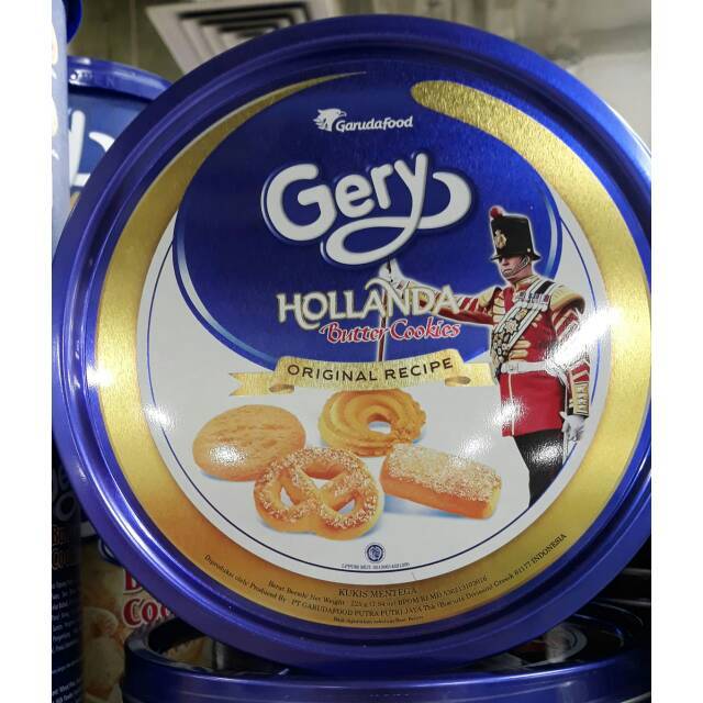 Jual Gery Holland butter cookies 225gr Shopee Indonesia