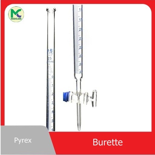 Jual Buret / Burette clear PYREX Shopee Indonesia