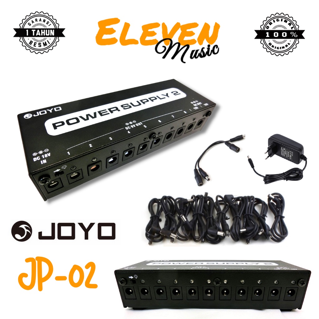 Jual JOYO Jp02 Guitar Effect Pedal Multi Power Supply Shopee Indonesia