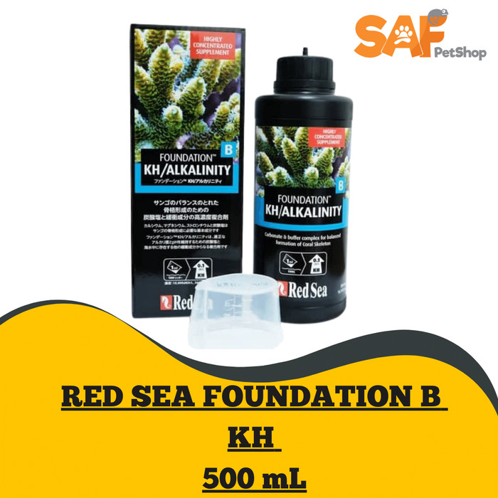 Jual RED SEA FOUNDATION B 500 mL DOSING KH AQUARIUM AIR LAUT Shopee