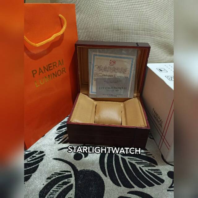 Jual KOTAK JAM TANGAN BOX PANERAI ORIGINAL FULLSET Shopee Indonesia