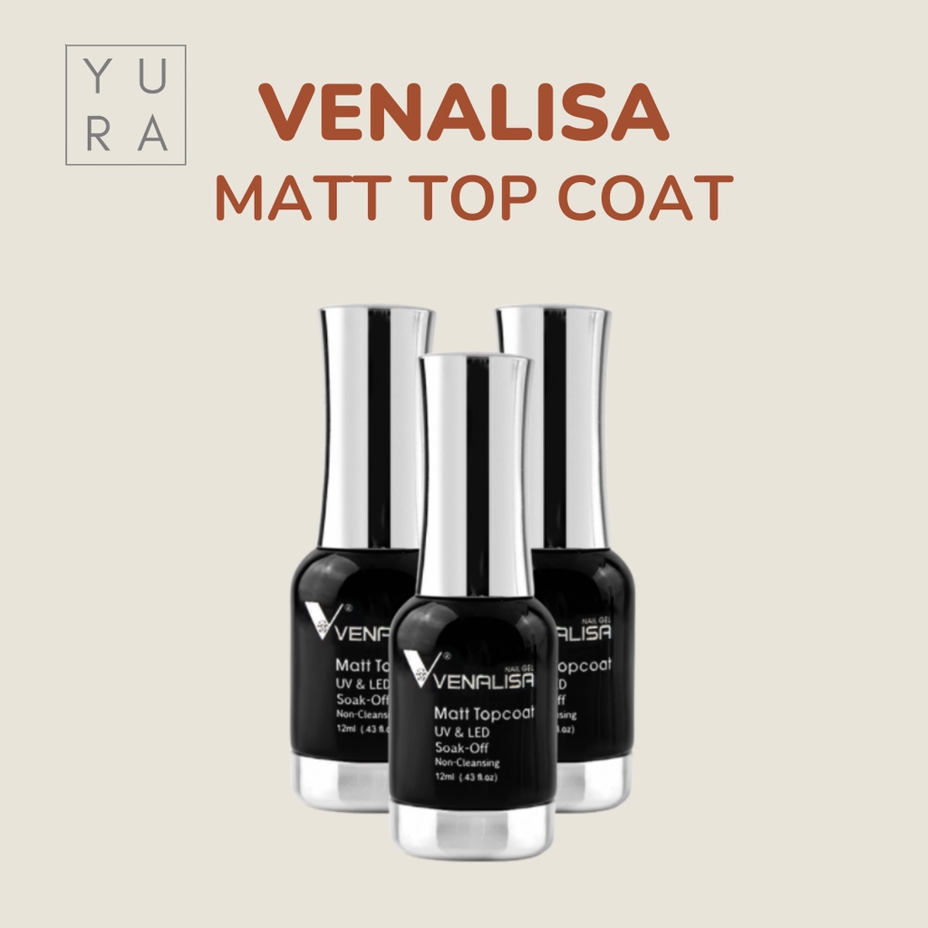 Jual Super Sale Venalisa Essential Primer/ Base Coat / Top Coat / Top