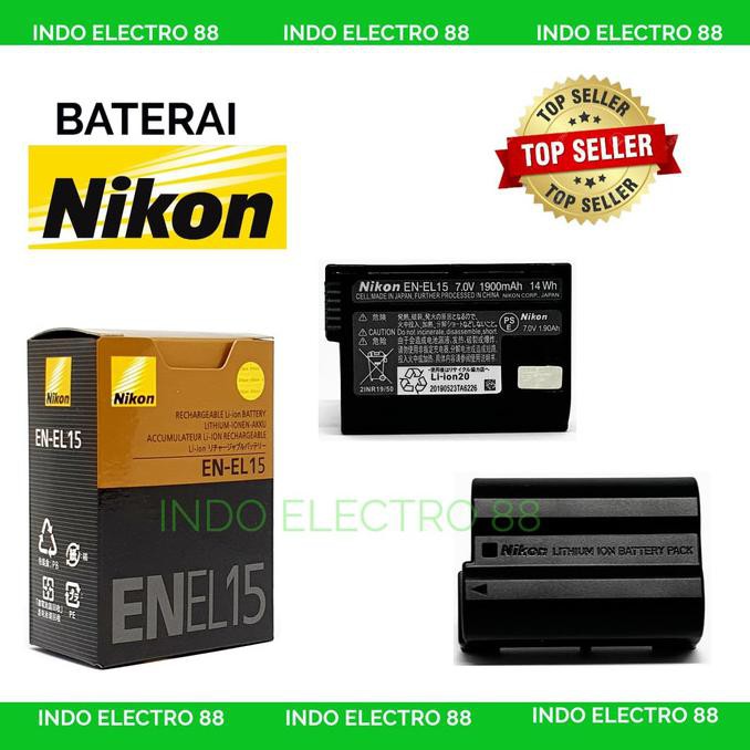 Jual Battery Nikon EnEl15 (D600/D610/D750/D800/D7000/D7100/D7200/D7500