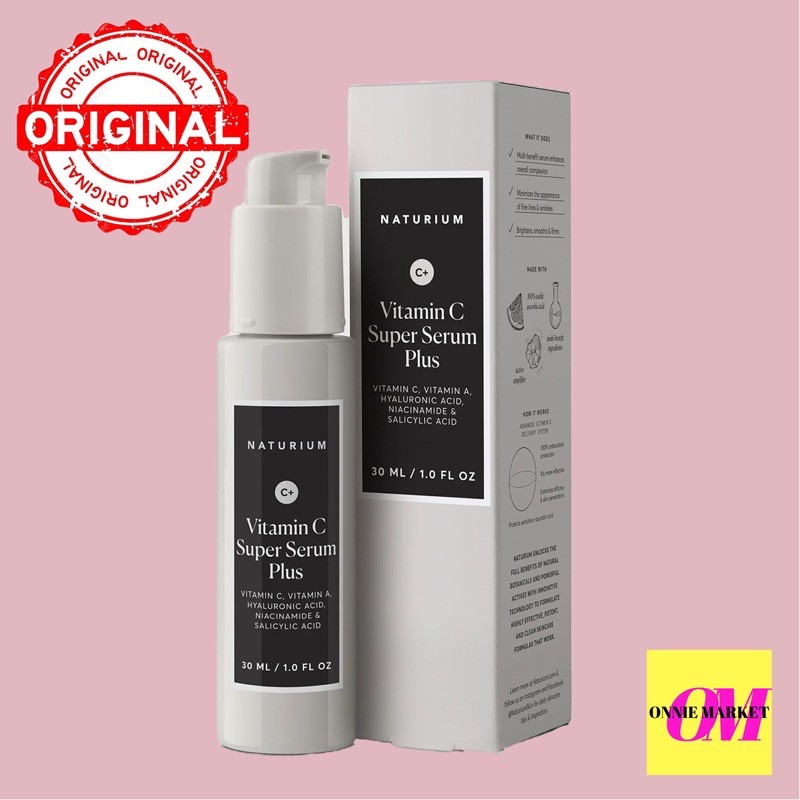 Jual Naturium Vitamin C Super Serum Plus 30 ml Shopee Indonesia