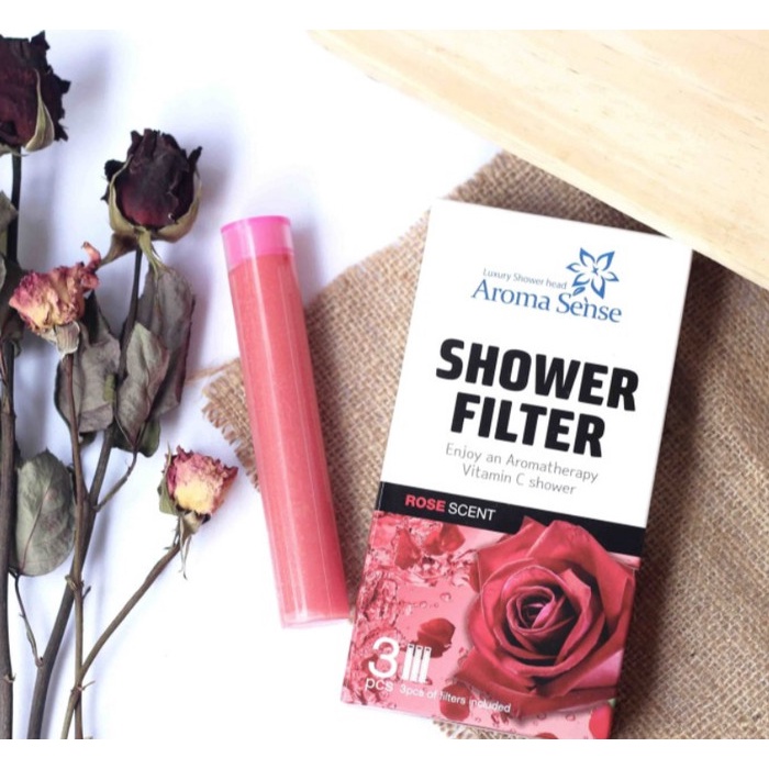 Jual Aroma Sense Cartridges Aromatherapy & Vitamin C ROSE (1pc
